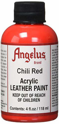 Picture of Angelus Leather Paint 4 Oz Chili Red