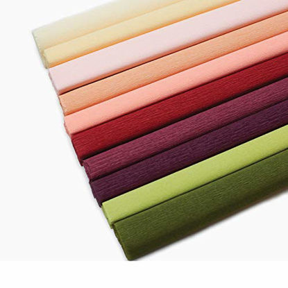 Picture of Lia Griffith Extra Fine Crepe Paper Folds Rolls, 10.7-Square Feet, Assorted Colors