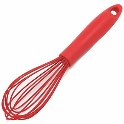Picture of Chef Craft Red Silicone 10.75" Wire Whisk