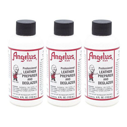 Picture of Angelus Leather Preparer & Deglazer 4 Oz (Pack of 3)