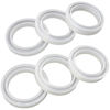 Picture of FUNSHOWCASE Assorted Size Faceted Geometric Bangle Bracelet Jewelry Silicone Mold, for Polymer Clay, Crafting, Resin Epoxy Wide and Slim, 6-Piece in Set