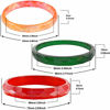 Picture of FUNSHOWCASE Assorted Size Faceted Geometric Bangle Bracelet Jewelry Silicone Mold, for Polymer Clay, Crafting, Resin Epoxy Wide and Slim, 6-Piece in Set