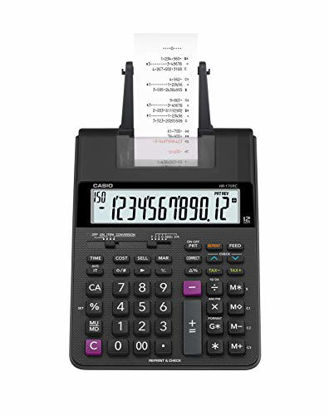 Picture of Casio HR-170RC Mini Desktop Printing Calculator, Small