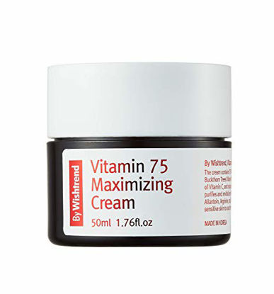 Picture of [BY WISHTREND] Vitamin 75 maximizing cream, facial moisturizers, vitamin C&E, 50ml | All skin type, light-texture, refreshing-finish