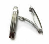 Picture of ALL in ONE 20pcs 60mm French Barrette Hair Clips for DIY Craft Project