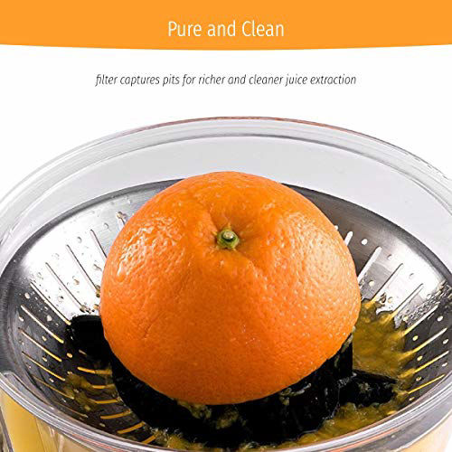 GetUSCart Eurolux ELCJ1700 Electric Citrus Juicer Squeezer, for