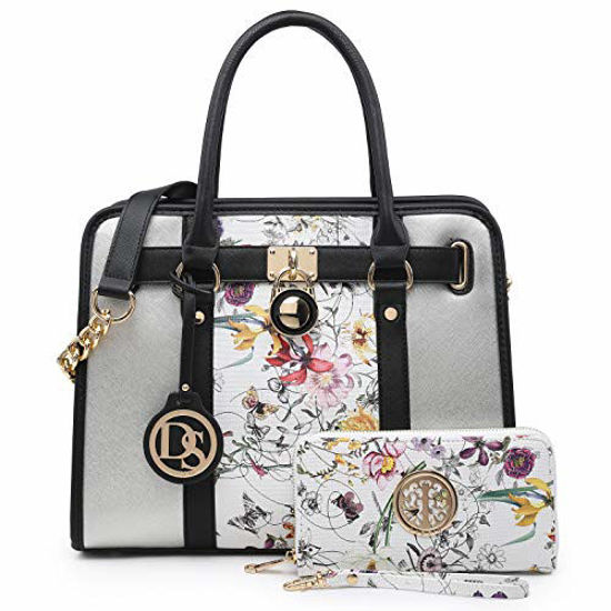 Amazon.com: Dasein Women Handbags Purses Wallet Shoulder Bags Top Handle  Satchel Purse Tote Work Bag Set 2pcs : Clothing, Shoes & Jewelry