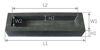 Picture of OTOOLWORLD Gold Silver Graphite Ingot Mold Mould Crucible for Melting Casting Refining (2kg)