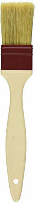 Picture of Matfer Bourgeat Natural Pastry Brush, Flat, 1 1/2"