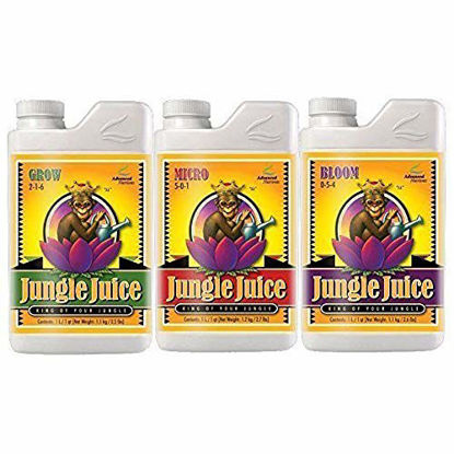 Picture of Advanced Nutrients Jungle Juice Bloom, Micro & Grow - 1 Liter Each