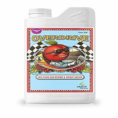 Picture of Advanced Nutrients 3750-14 Overdrive Fertilizer 1 Liter, Brown/A