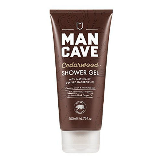 Picture of ManCave Natural Cedarwood Shower Gel 200ml