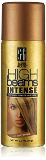 Picture of High Beams Intense Temporary Spray on Hair Color, Honey Blonde, 2.7 Ounce