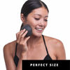 Picture of pureSOL Konjac Sponge - Activated Charcoal - Facial Sponge, 100% Natural Sponge, Eco-Friendly - Great for Acne, Exfoliating