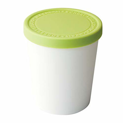Picture of Tovolo Tight-Fitting, Stack-Friendly, Sweet Treat Ice Cream Tub, Pistachio