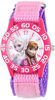 Picture of Disney Kids' W001790 Frozen Elsa and Anna Watch, Pink Nylon Band