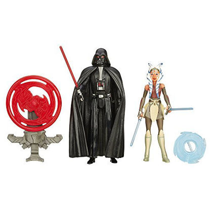 Picture of Star Wars Rebels 3.75-Inch Figure 2-Pack Space Mission Darth Vader and Ahsoka Tano