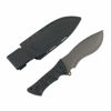 Picture of Schrade SCHF28 Little Ricky 14.1in S.S. Full Tang Knife with 7.9in Drop Point Recurve Blade and TPE Handle for Outdoor Survival, Camping and Bushcraft