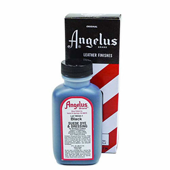 Angelus suede deals dye black