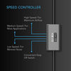 Picture of AC Infinity MULTIFAN S2, Quiet 120mm USB Blower Fan with Speed Control, UL-Certified for Receiver DVR Xbox Modem AV Cabinet Cooling