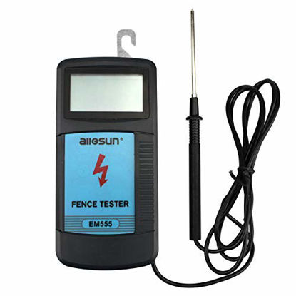 Picture of AllOSUN Fence Tester Digital Electric Fence Tester Max 9KV EM555