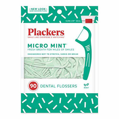 Picture of PLACKERS DENTAL FLS MINT 90 ( 4 pack )
