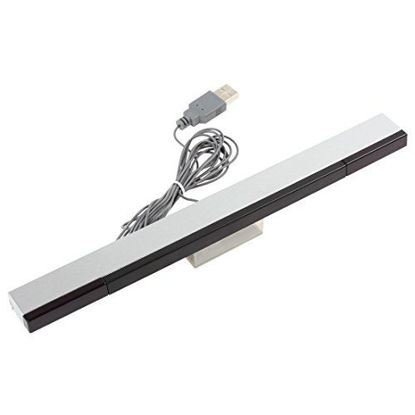 Picture of OriGlam Wii Sensor Bar USB Replacement - Works with Wii / Wii U - Best SensorBar for Windows Xp, Vista, 7, 8