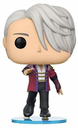 Picture of Funko POP Anime: Yuri on Ice Victor (Skate-Wear) Collectible Vinyl Figure,Multi-colored,3.75 inches