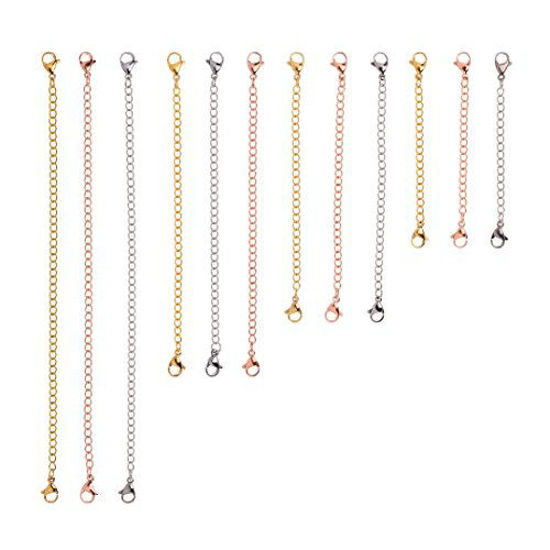 Stainless Steel 4 Inch Necklace Extender in Rose Gold