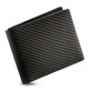 Picture of EGNT Carbon Mens Leather Wallet with ID Window Slim RFID Bifold Travel
