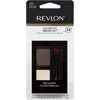 Picture of Revlon ColorStay Brow Kit, Includes Longwear Brow Powder, Clear Pomade, Dual-Ended Angled Tip Eyebrow Brush & Spoolie Brush, Soft Black (101), 0.08 oz