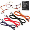 Picture of Eyeglasses Holder Strap Cord - Premium ECO Leather Eyeglasses String Holder Chain Necklace - Glasses Cord Lanyard - Eyeglass Retainer