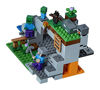 Picture of LEGO Minecraft The Zombie Cave 21141 Building Kit with Popular Minecraft Characters Steve and Zombie Figure, separate TNT Toy, Coal and more for Creative Play (241 Pieces)