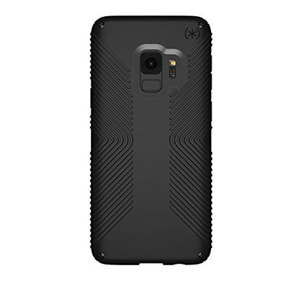 Picture of Speck Presidio Grip Samsung Galaxy S9 Case, Black/Black - 109509-1050