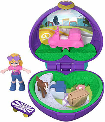 Picture of Polly Pocket Tiny Pocket World, Polly & Peaches FRY30