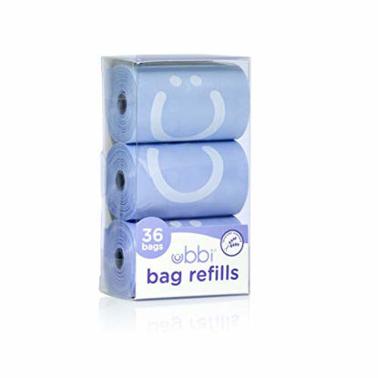 Picture of Ubbi On The Go Refill Bags, Lavender Scented, Value Pack