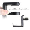 Picture of PC Gaming Headset Headphone Hook Holder Hanger Mount, Headphones Stand with Adjustable & Rotating Arm Clamp , Under Desk Design , Universal Fit , Built in Cable Clip Organizer EURPMASK