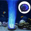 Picture of Aquarium Bubble Light Aquarium Air Stone LED Light Air Pump Bubble Stone Lamp
