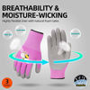Picture of Vgo 3-Pairs Age 3-5 Kids Latex Gardening Gloves Work Gloves (XXXS, KID-RB6013)