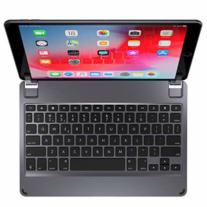 Picture of Brydge 10.5 Keyboard for iPad Air (2019) | Aluminum Bluetooth 4.2 Keyboard with Backlit Keys (Space Gray)