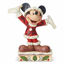 Picture of Enesco Disney Traditions by Jim Shore Mickey Mouse Christmas Personality Pose Figurine, 4.625 Inch, Multicolor