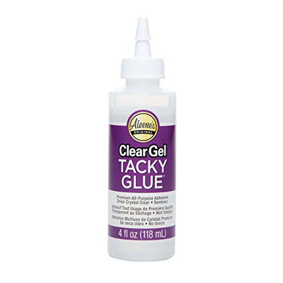 Aleene's Clear Gel Tacky Glue 4oz