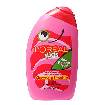 Picture of L'Oreal Kids Extra Gentle 2-in-1 Shampoo, Strawberry Smoothie, 9 fl; oz.