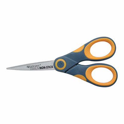 Picture of Westcott Titanium Bonded Non-Stick Scissors, 5" Straight