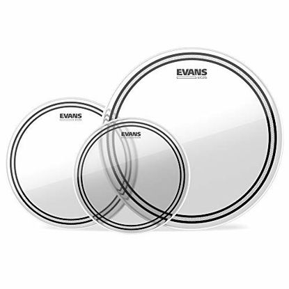 Picture of Evans EC2 Tompack, Clear, Standard (12 inch, 13 inch, 16 inch)
