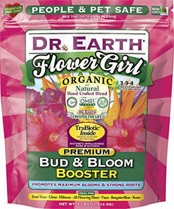 Picture of Dr. Earth 707P Organic 8 Bud & Bloom Fertilizer in Poly Bag, 4-Pound,Multi