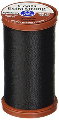 Picture of COATS & CLARK Extra Strong Upholstery Thread, 150-Yard, Black