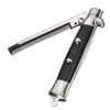 Picture of Rhode Island Novelty 9" Stainless Steel Switch-Blade Folding Pocket Comb (1-Unit)