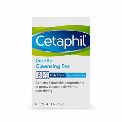 Picture of Cetaphil Gentle Cleansing Bar, 4.5 Ounce (3 Count)