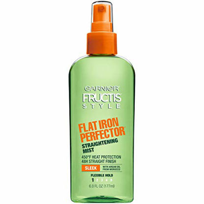 Picture of Garnier Fructis Style Flat Iron Perfector Straightening Mist, Sleek , 6 Fl Oz